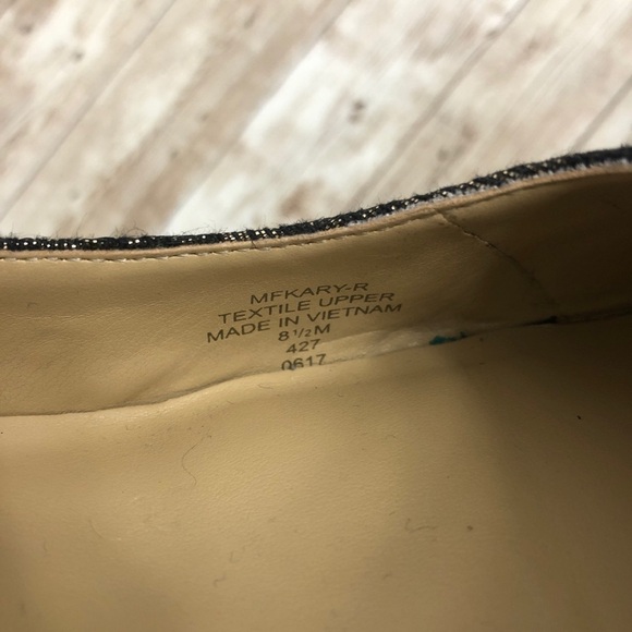 Marc Fisher Kary Embroidered Heels with Ankle Strap And Block Heel - Picture 5 of 7